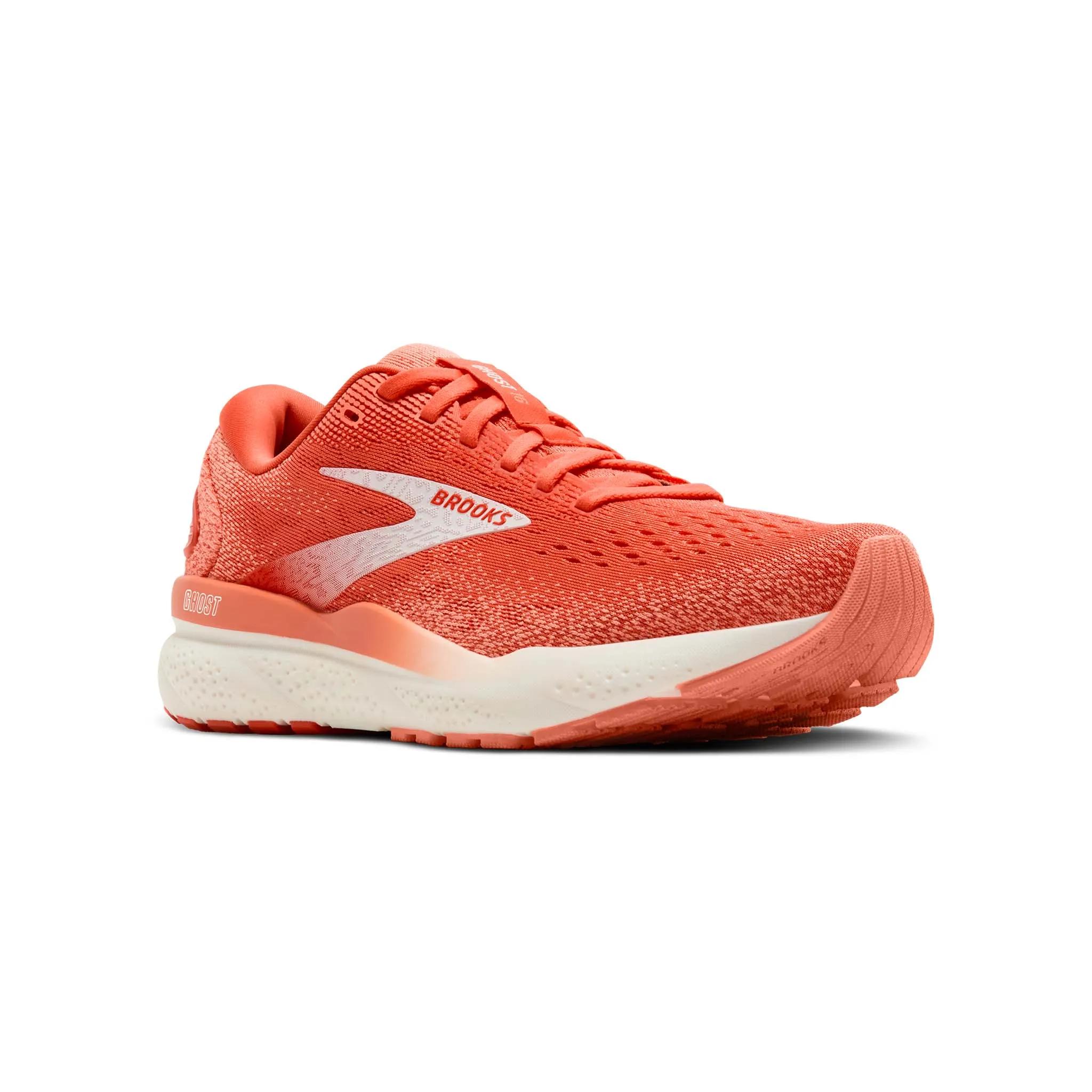 Brooks | Women's Ghost 16 Running Shoes - Coral Tempo Run Shoes