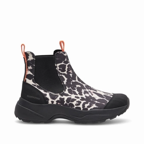 Golf Shoe Waterproofing WODEN SIRI - WATERPROOF - LEOPARD