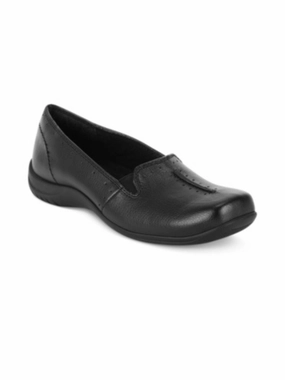 Best Shoes For Flat Feet And Overweight Women's Plain Bellerinas,Black