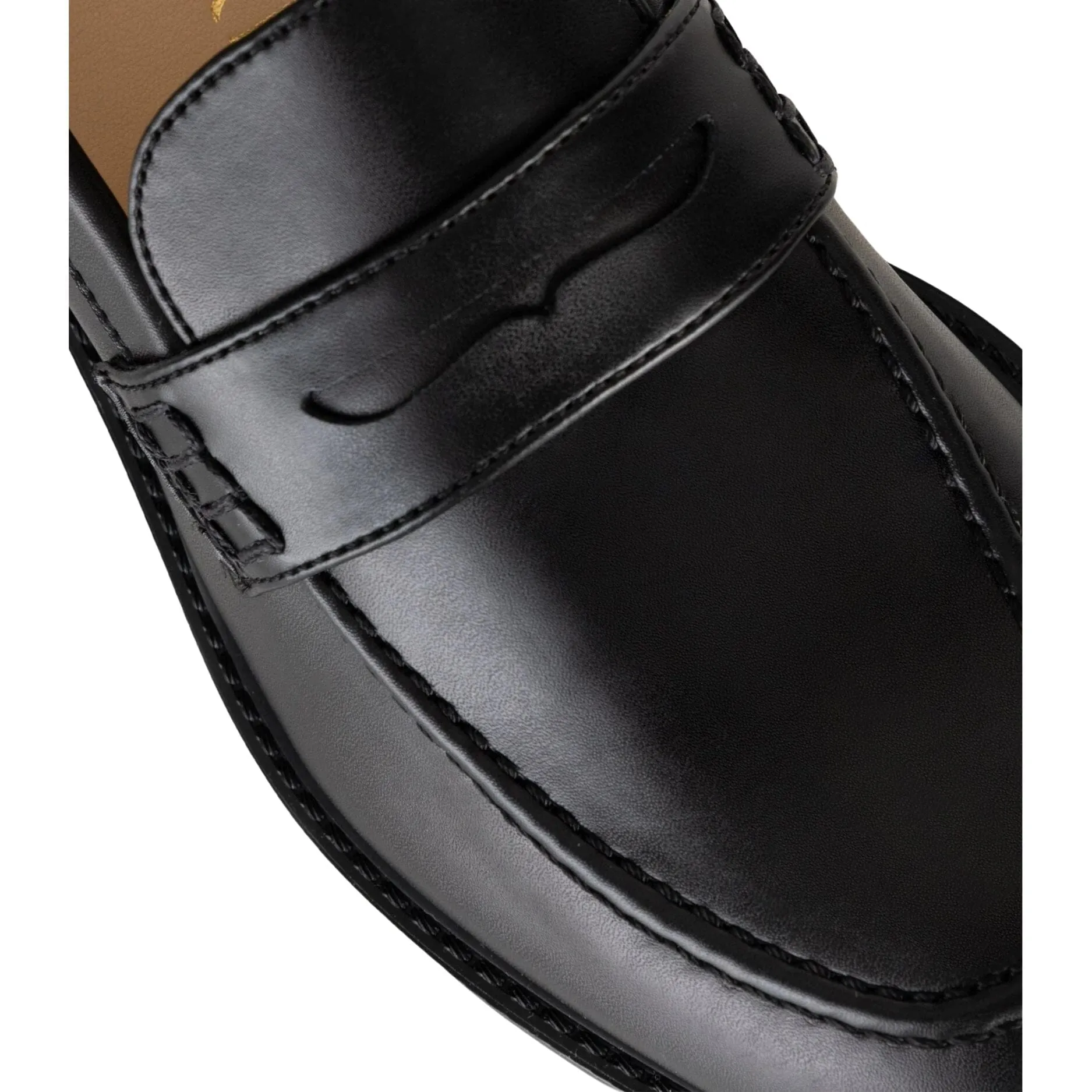 Women's vegan loafer by Solari Milano - black or brown Width Loafers