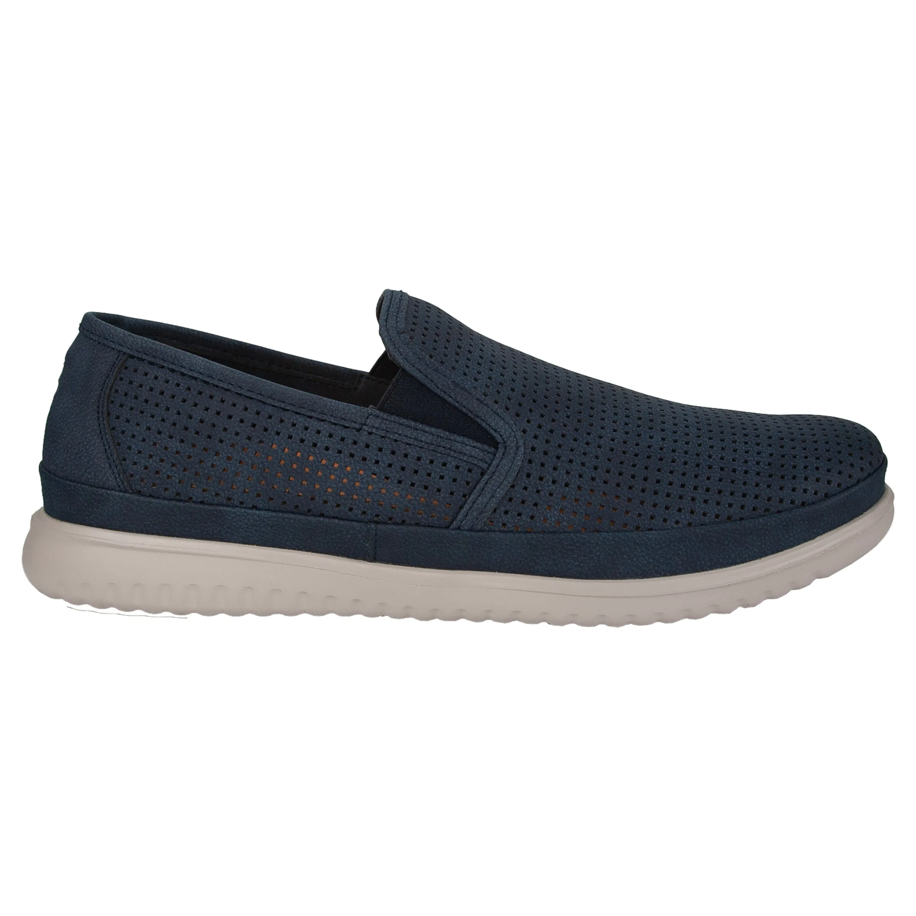 Men's Montauk in Navy - SUPRO INSIDE Academy Slip On Shoes