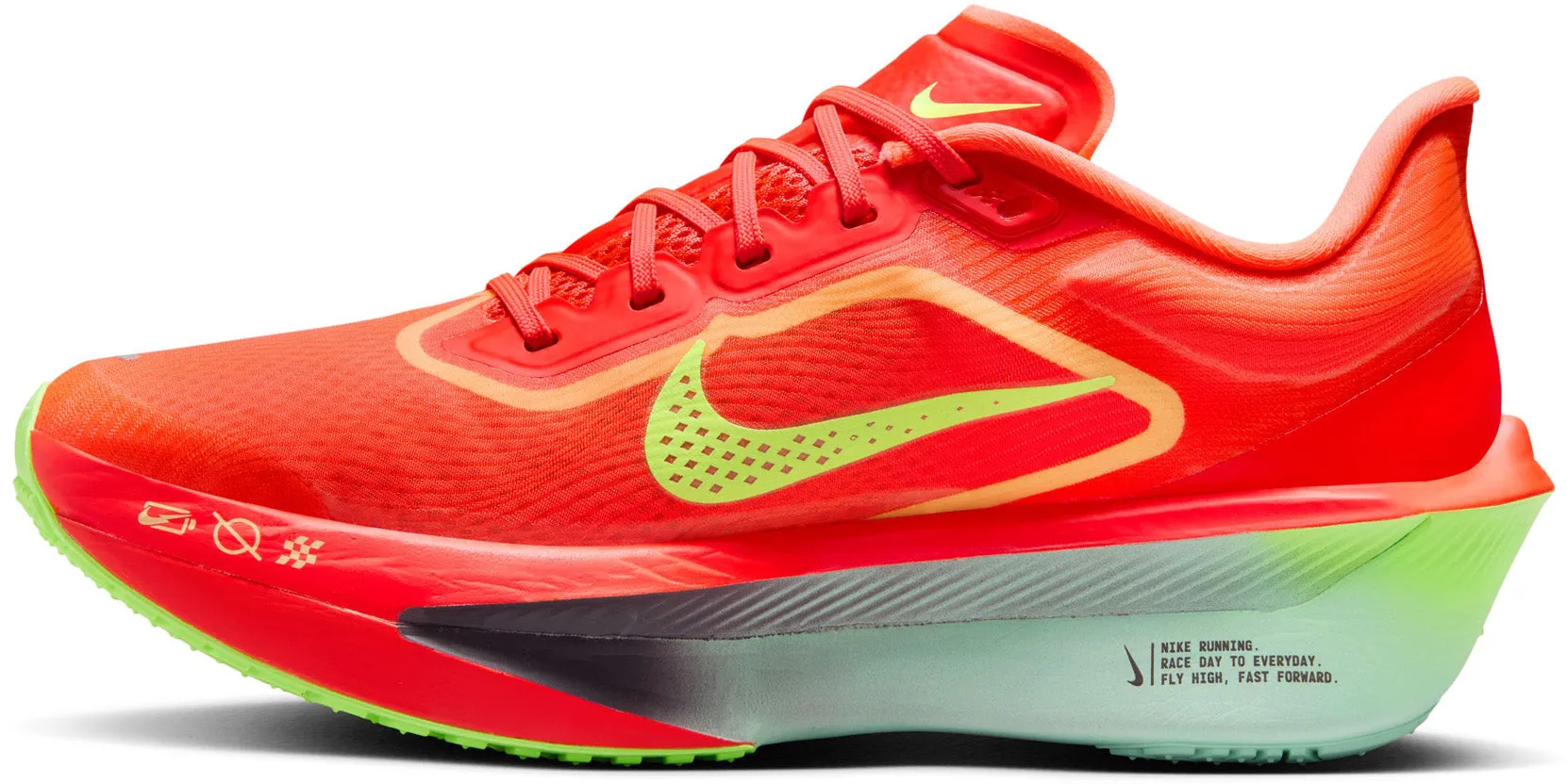 Nike Neon Shoes Zoom Fly 6 Womens Road Running Shoes